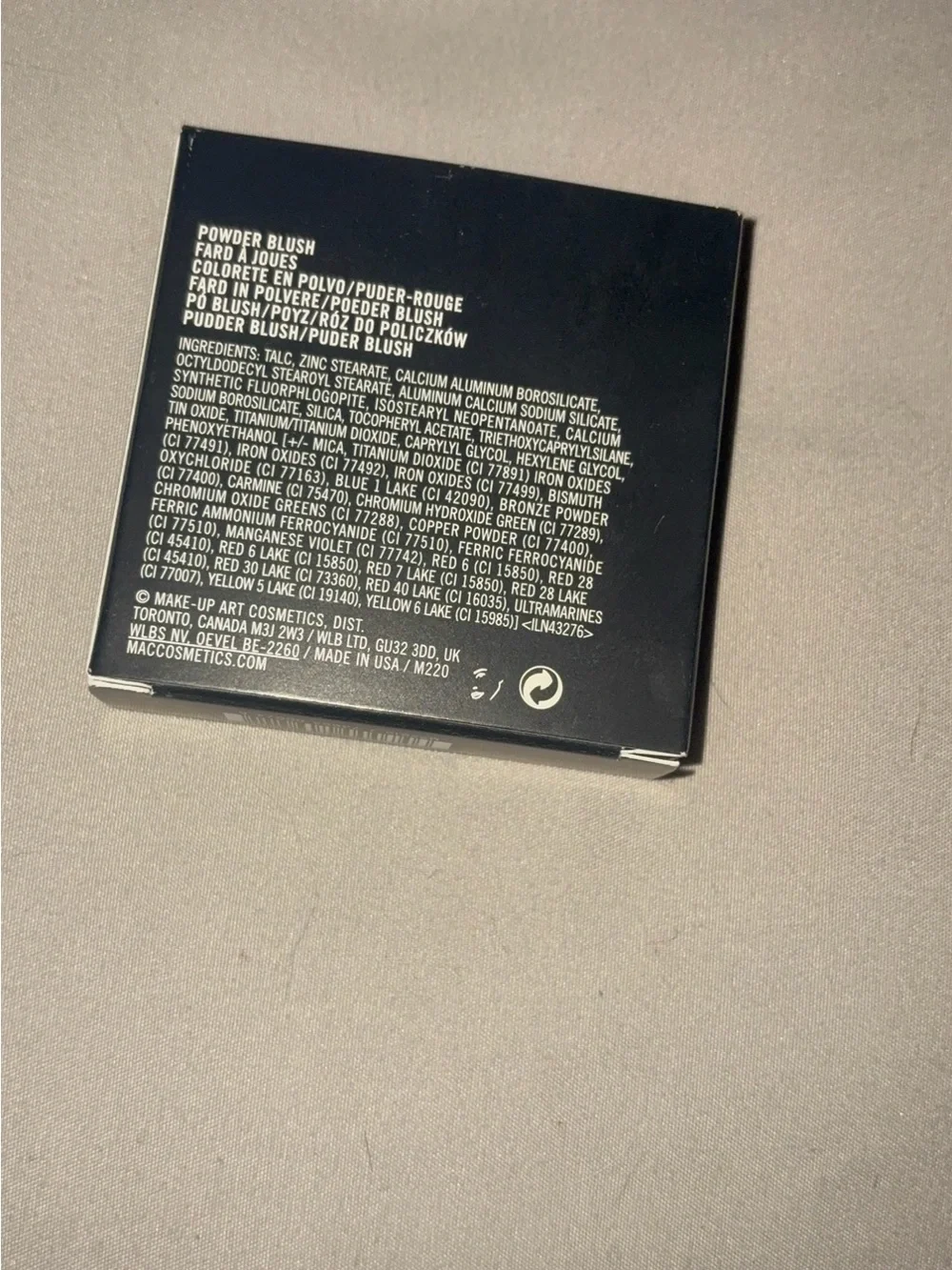 MAC Cosmetics Powder Blush – harmony (discontinued)